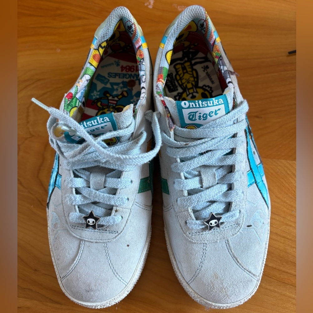 Onitsuka Tiger x Tokidoki Blue Sneakers